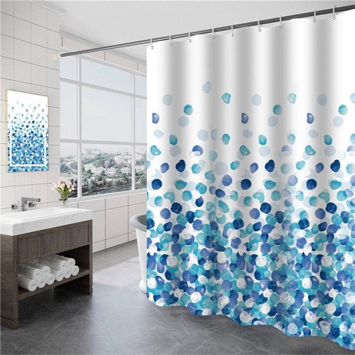 washable shower curtain 