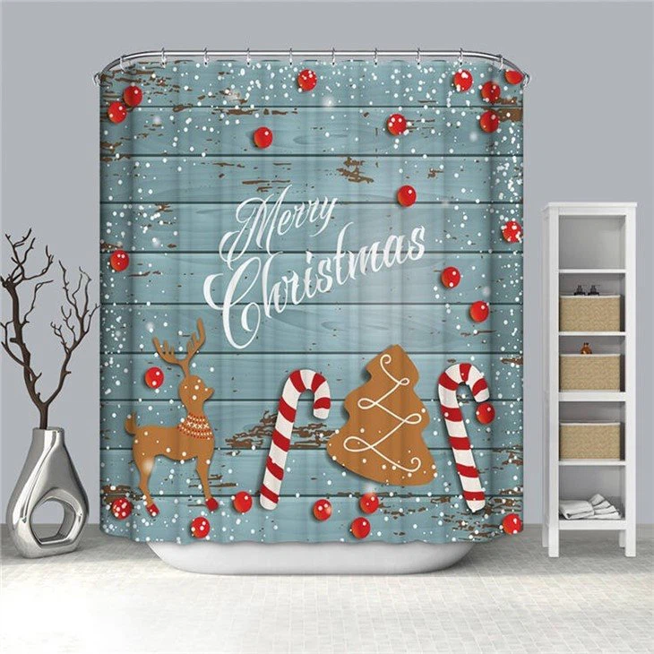intelligent design shower curtain