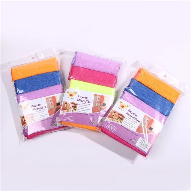 Striped Ultra-Soft Super Absorbent Microfiber Cloth